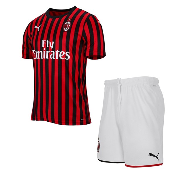 Camiseta AC Milan 1ª Kit Niño 2019 2020 Rojo